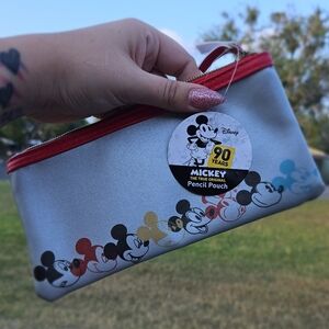 Disney Mickey Mouse 90th Anniversy Pouch NWT